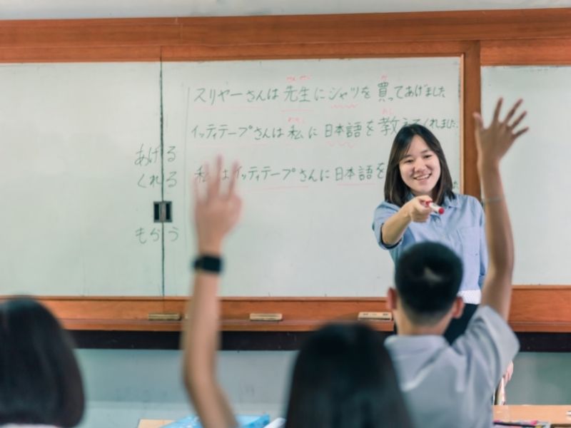 日本語教室の様子の画像